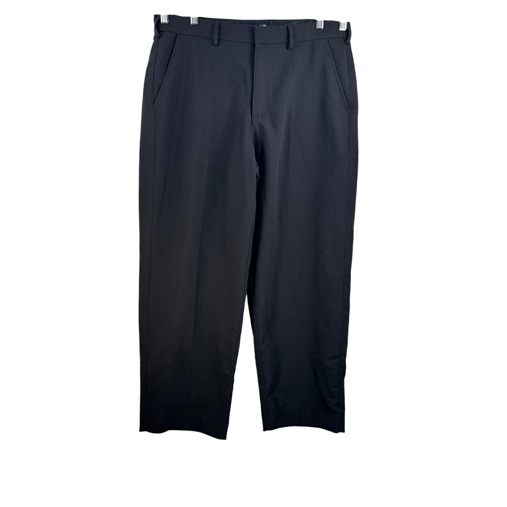 Abercrombie & Fitch Baggy Trousers 36 black Relaxed Fit Chino preppy 90s
